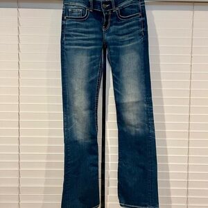 BKE Denim Stella Low-Rise Boot Cut Women's Blue Jeans